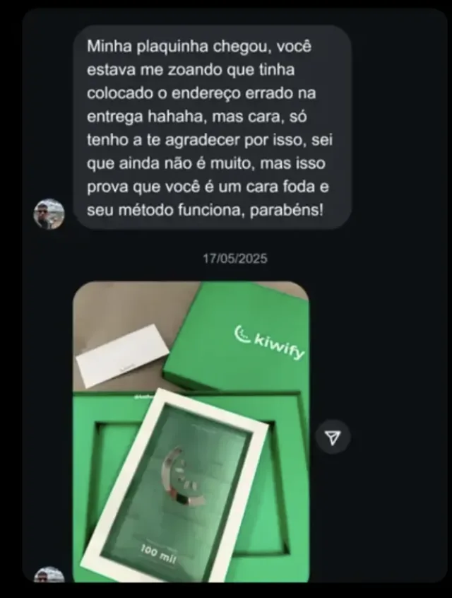 Print de resultado de aluno